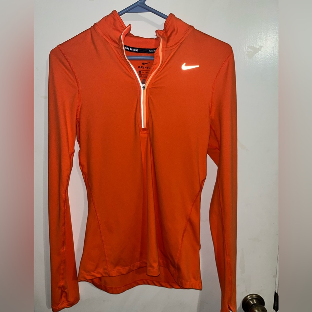 Nike Orange Women's Sweatshirt